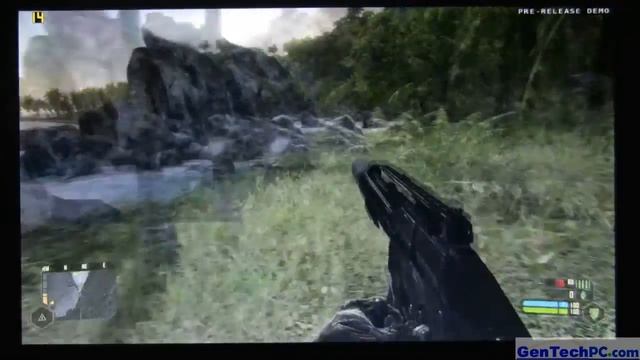 Crysis demo on Asus N51Vn Notebook w/GeForce GT 240M 1GB GDDR3 смотреть онлайн