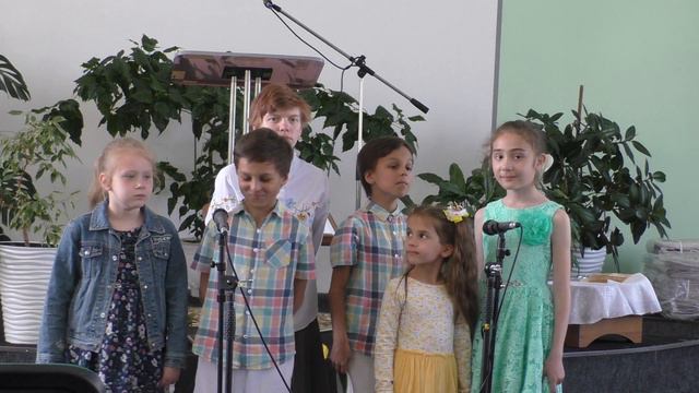 Пение. Дети Сормовской общины 2. 03.06.2023