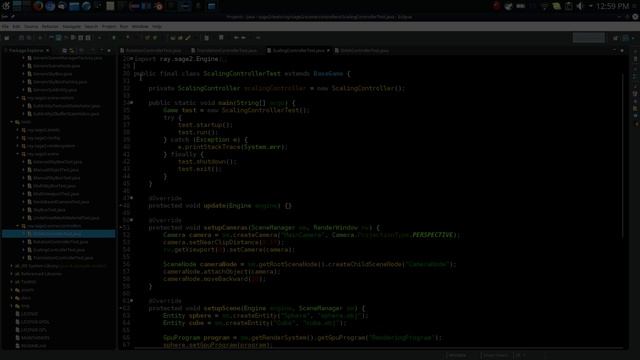 RAGE: Scene Node Controller Tests смотреть онлайн