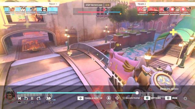 Overwatch 2 Ilari Bridge Boop Elimination Rage Quitter смотреть онлайн