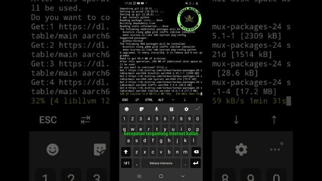 Langkah pertama menjalangkan termux |CMM| смотреть онлайн