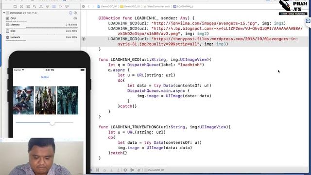 Buổi 6: JSON, GCD, TableView nâng cao смотреть онлайн