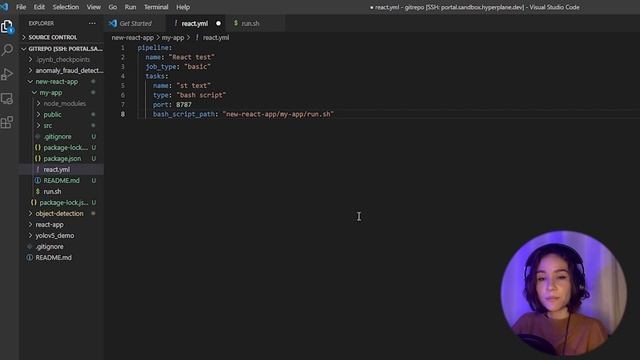 How to create a React App using Shakudo смотреть онлайн