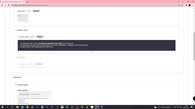 SRB - How To Upload And Sync Livery