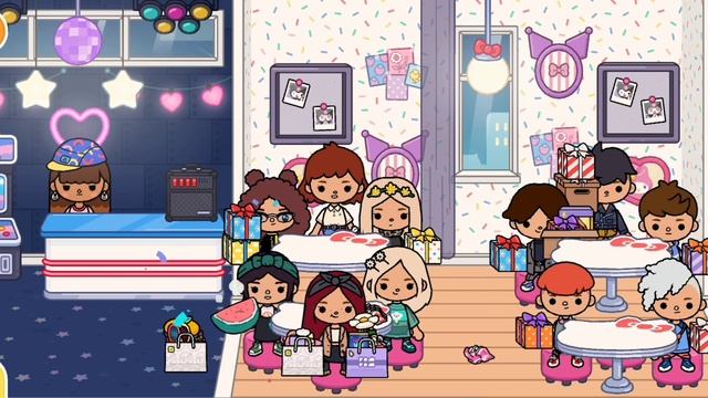 {•Отмечаем новый год с друзьями•} [3 часть] (карпаратив) ///тока бока///toca boca/// смотреть онлайн