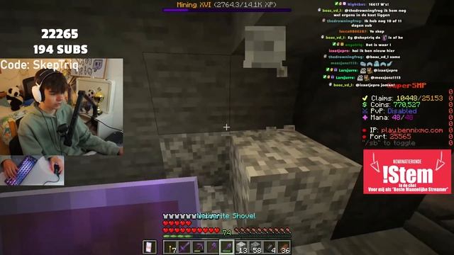 ?MINECRAFT SMP met KIJKERS? !bennix !stem смотреть онлайн