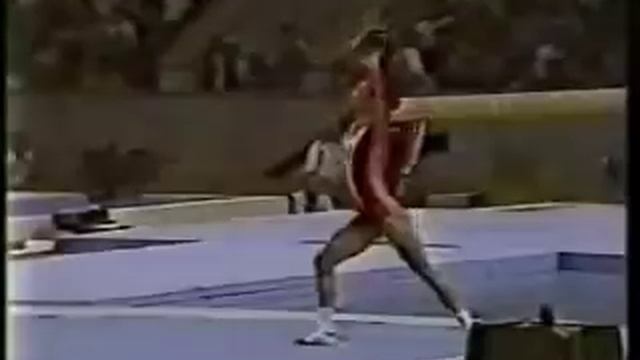 Nellie Kim - 1980 Olympics EF - Floor Exercise смотреть онлайн