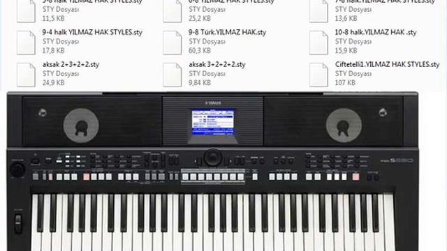 Yamaha PSR S650 Türk Ritimleri (internal set) смотреть онлайн