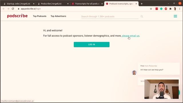 Podscribe | MVP React by Daniel Weinmann смотреть онлайн