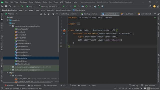 Android Studio (Kotlin) Simple MVVM, Room Flow смотреть онлайн