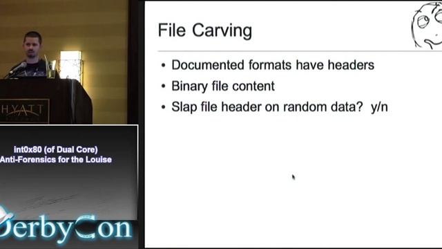 int0x80 (of Dual Core) -- Anti-Forensics for the Louise смотреть онлайн