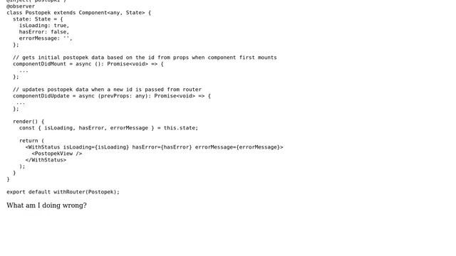 react, mobx observale map - computed in component render not firing смотреть онлайн