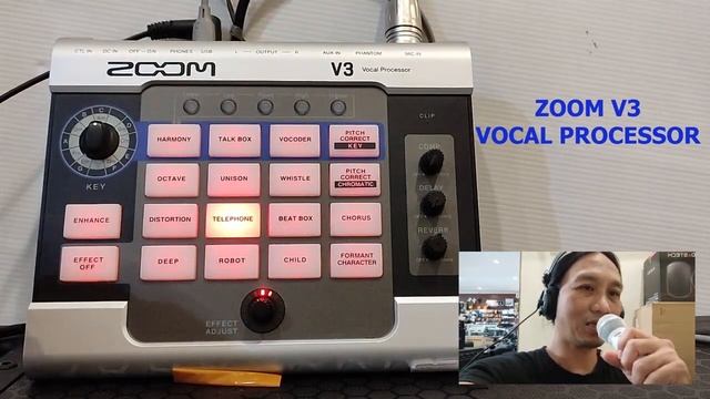 ZOOM V3, Vocal Processor смотреть онлайн