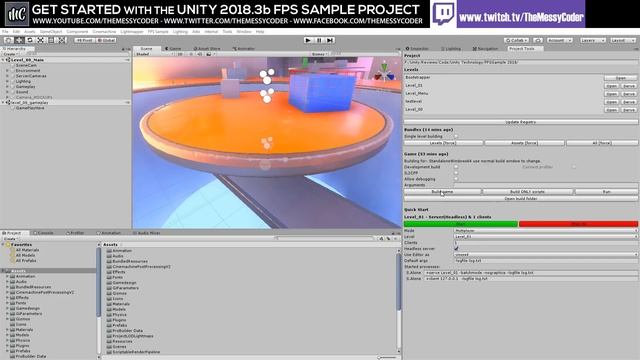 Unity 2018 FPS Sample Game - How to Get Started смотреть онлайн