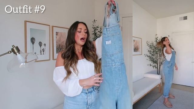 JEAN HAUL SPRING 2023 || Agolde, Abercrombie, Levi's, Free People & More! смотреть онлайн