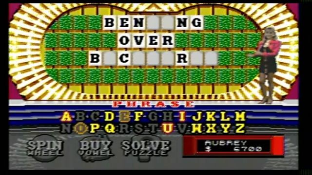 Sega CD Wheel of Fortune ORIGINAL RUN Game #31 смотреть онлайн