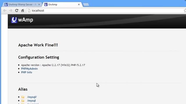 uWAMP Windows смотреть онлайн