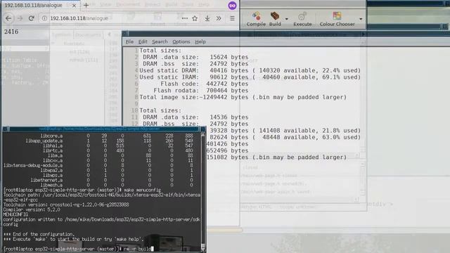 Reducing the size of ESP32 code by turning of the debug features in the ESP-IDF смотреть онлайн