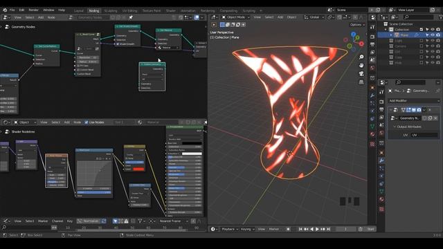 [Tut] Stylized Tornado VFX - Blender Geometry Nodes 3.0 Field смотреть онлайн