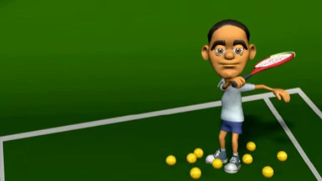 TENNIS PLAYER FOREHAND QT смотреть онлайн