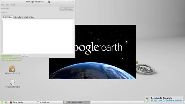 install google earth on linux mint 13 смотреть онлайн
