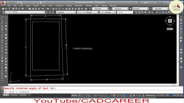MAKING A SITE PLAN IN AUTOCAD | ARCHITECTURE CIVIL RESIDENTIAL SITE PLAN | COMPLETE TUTORIAL смотреть онлайн