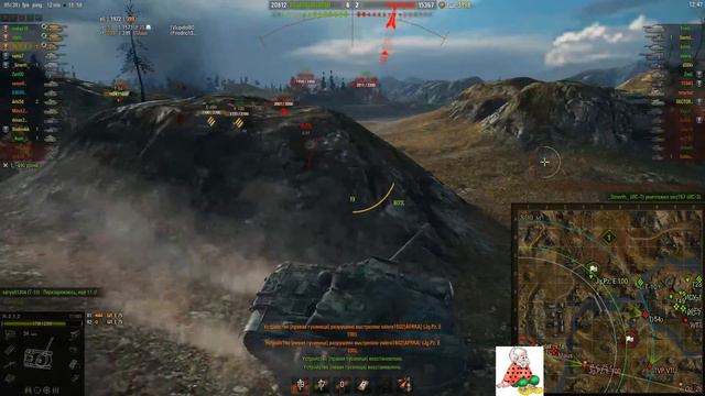 т110е5-Взвод нагибает-Какие танки лучше -Лучшие танки 10 уровня в World of Tanks | DED WoT смотреть онлайн