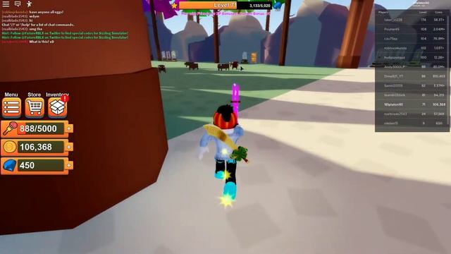 EGG яйцо охота Simulator шипящий симулятор ?ROBLOX смотреть онлайн