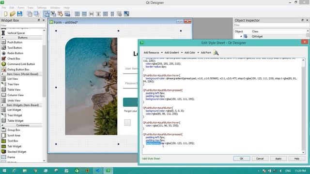 PyQt5 tutorial - login Form GUI 03 смотреть онлайн