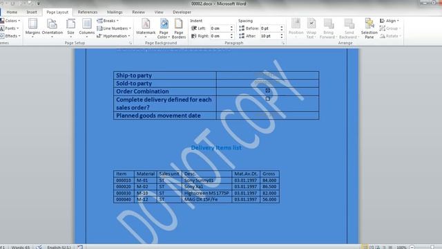 How to change MS Word Layout within SAP смотреть онлайн