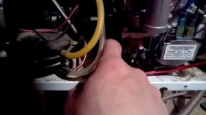 Котёл Навьен Deluxe 24к Проверка насоса.