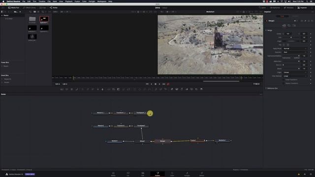 Davinci Resolve Fusion's TimeSpeed Node to delay clip start time смотреть онлайн