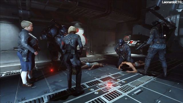 Wolfenstein 2 Third Person Experiment Part 2 - Caroline's Death Scene смотреть онлайн