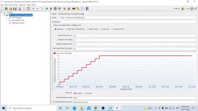 HOW TO USE CONCURRENCY THREAD GROUP IN APACHE JMETER TOOL смотреть онлайн