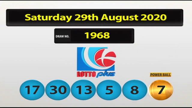 NLCB Lotto Plus Saturday 29th August 2020 смотреть онлайн