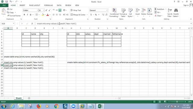 SQL FOREIGN KEY Constraint With Example смотреть онлайн