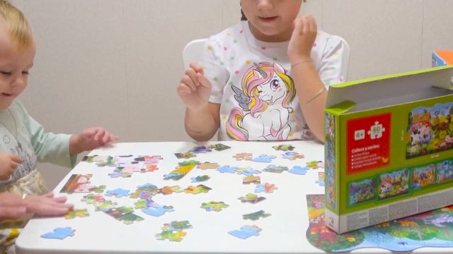 Пазлы Dodo. Dodo Puzzles. Коллекция животный мир 4+ 60 элементов МЕГА КРУТОЙ ПОДАРОК! смотреть онлайн