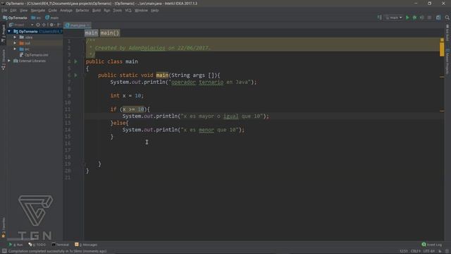 Tutorial Java - Operador Condicional Ternario смотреть онлайн