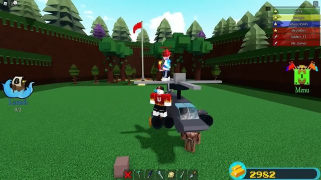 БИТВА СТРОИТЕЛЕЙ Боевые Вертолеты в Build a Boat Roblox смотреть онлайн