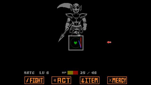 Undyne Fight Undertale (Real Knife) смотреть онлайн