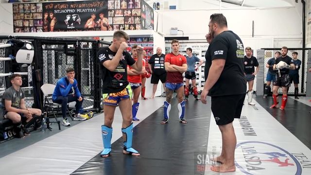 Jonathan Haggerty Muay Thai Seminar And Sparring | Siam Boxing