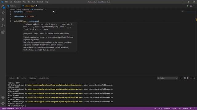 Understanding variables and simple data types in Python. смотреть онлайн