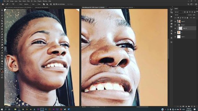 Realistic Painting Photoshop | Cartoon Portrait | Adobe Photoshop | Beginner's Tutorial смотреть онлайн