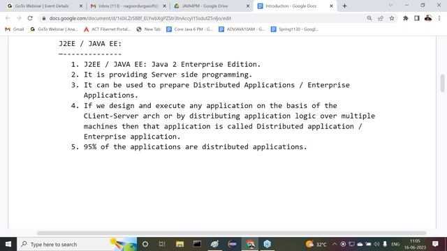 FULL STACK JAVA tutorials || Session - 1 || by Mr. Nagoor Babu On 16-06-2023 @10AM IST смотреть онлайн