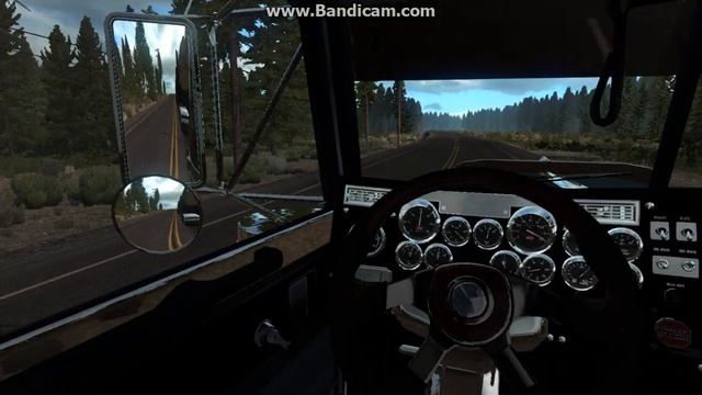 American Truck Simulator: First log run in Oregon смотреть онлайн