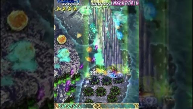 Mushihimesama Original Mode 1CC with S-Power, Cave arcade PCB (2004) смотреть онлайн