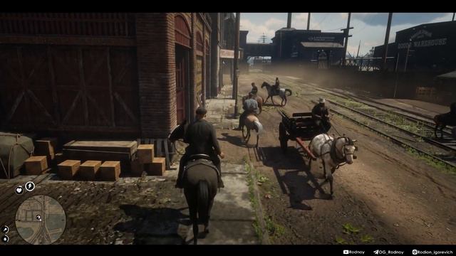 Банда Van Horn | OGRodnoy | LambdaRP | Red dead redemption 2 смотреть онлайн