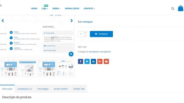 Template Porto WordPress + Woocommerce + Site Em Portugues смотреть онлайн
