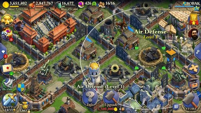 DomiNations гайд - стены, ворота, главная ошибка новичка, хитрости и советы