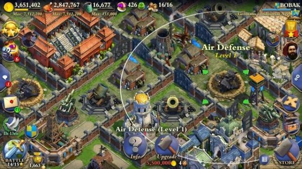 DomiNations гайд - стены, ворота, главная ошибка новичка, хитрости и советы